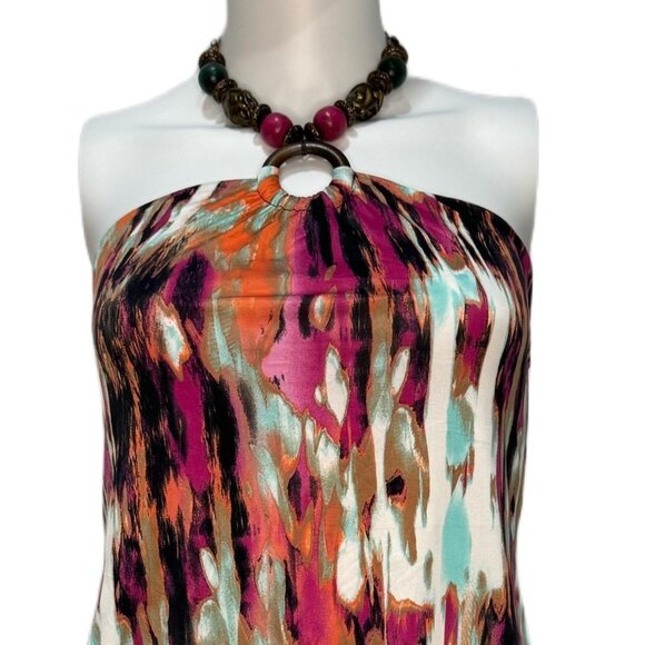 Colorful Y2k Beach Summer Dress - Picture 3 of 7